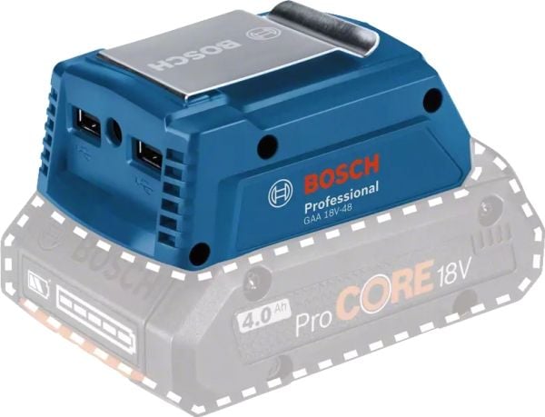 Bosch Professional GAA 18V-48 USB-opladestation 06188000L6 - SOLO