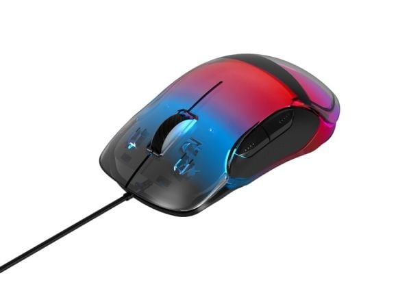 Canyon Gaming Braver GM-728 - Mus - optisk - 7 knapper - kablet - USB-A - svart - hengeboks