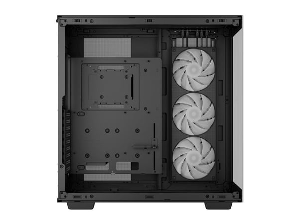 DeepCool CH780, Tower, PC, musta, ATX, EATX, mikro ATX, Mini-ATX, ABS, SPCC, Karkaistu lasi, Pelaaminen