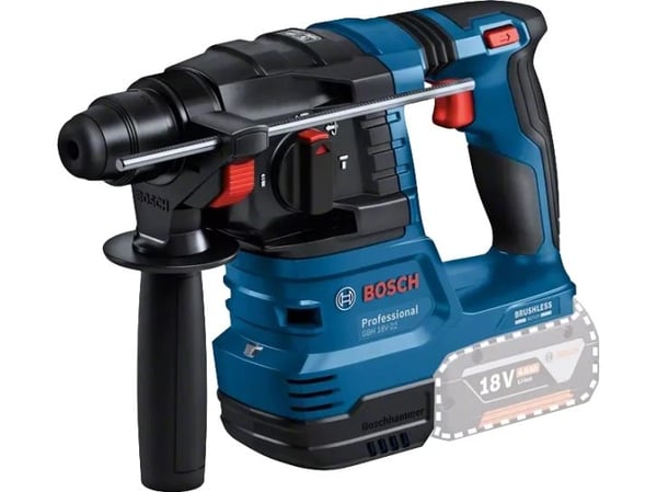 Akku-Bohrhammer GBH 18V-22 Professional, 18Volt (blau/schwarz, 2x Li-ion Akku 4,0Ah, L-BOXX)