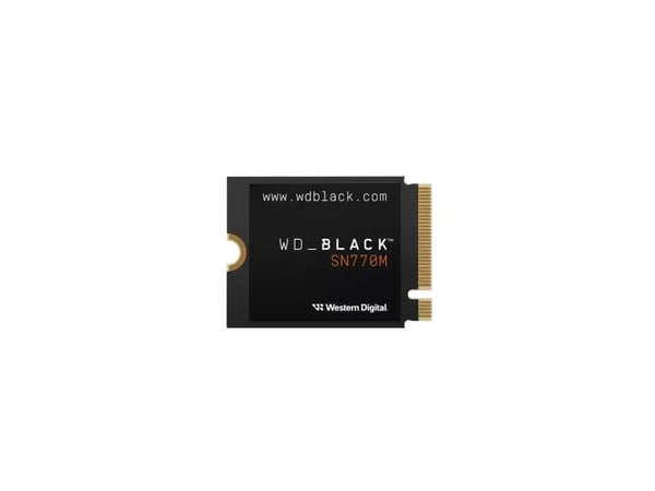 WD_BLACK SN770M WDS100T3X0G - SSD - 1 TB - mobilt spildrev - intern - M.2 2230 - PCIe 4.0 x4 (NVMe)