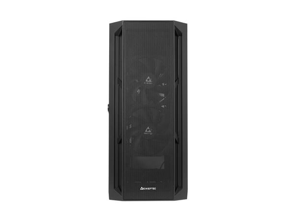 Chieftec Gamer Series APEX AIR - Tower - ATX - sidepanel med vindu (herdet glass) - ingen strømforsyning (ATX) - svart - USB/lyd