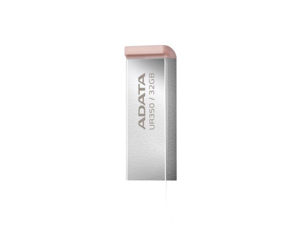 ADATA UR350 - USB-flashstasjon - 32 GB - USB 3.2 Gen 1 - brun