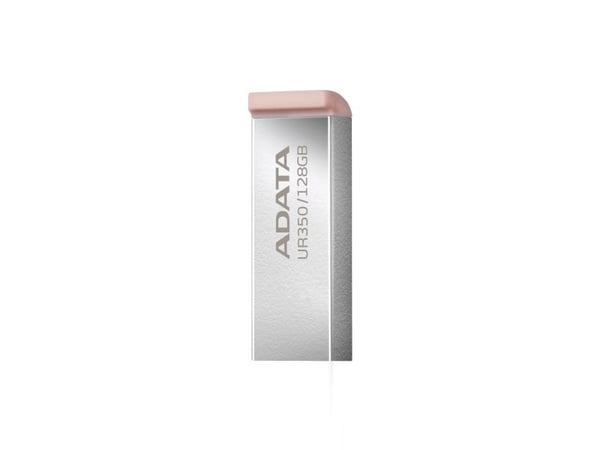 ADATA UR350, 128 GB, USB A-tyyppi, 3.2 Gen 1 (3.1 Gen 1), 100 MB/s, Ilman suojusta, Ruskea