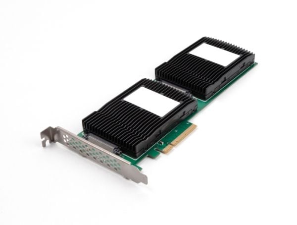 Delock - Lagringskontroll - bifurkasjon, 236 x 87 mm - U.2 NVMe - PCIe 4.0 x8
