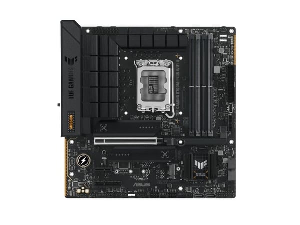 ASUS TUF GAMING B760M-PLUS WIFI II - Hovedkort - micro ATX - LGA1700-sokkel - B760 Chipset - USB 3.2 Gen 2, USB 3.2 Gen 1, USB-C 3.2 Gen2 - Wi-Fi 6...