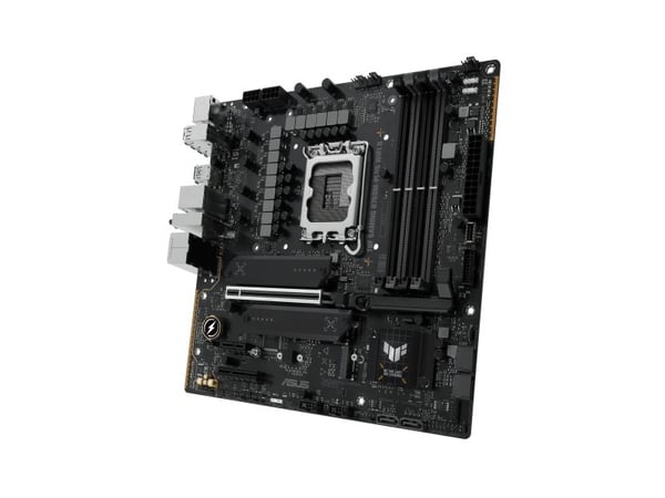 ASUS TUF GAMING B760M-PLUS WIFI II - Hovedkort - micro ATX - LGA1700-sokkel - B760 Chipset - USB 3.2 Gen 2, USB 3.2 Gen 1, USB-C 3.2 Gen2 - Wi-Fi 6...