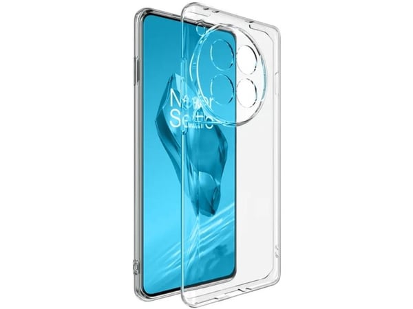 Insmat Crystal - Baksidedeksel for mobiltelefon - termoplast-polyuretan (TPU) - gjennomsiktig - for OnePlus 12R