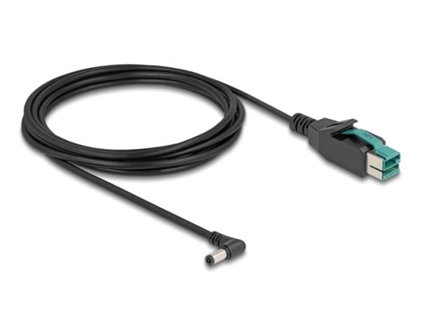 DeLOCK 80611, USB, DC 5.5, 3 m, musta