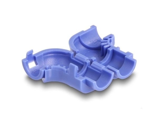 DeLOCK 88122, Kabelklämma, Universal, Plast, Blå