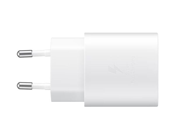 Samsung® | EP-TA800 - Hurtigladende vegglader - 25 Watt - 3A - USB-C - Hvid