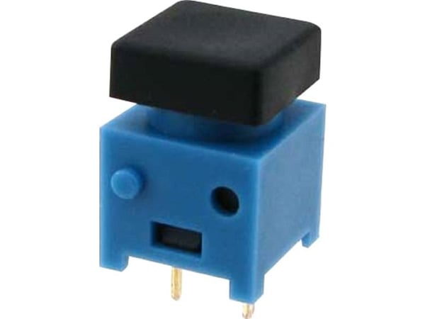TRU COMPONENTS DS660S-S BK Trykknap 100 V 1 A 1 x Off/(On) Tastende (L x B) 10 mm x 10 mm 1 stk 1 stk