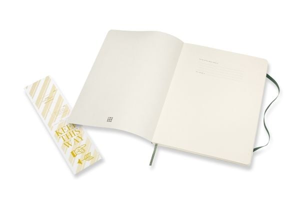 Moleskine Classic, Monokromatisk, Grønn, 192 ark, 70 g/m², Mykt omslag, Universell