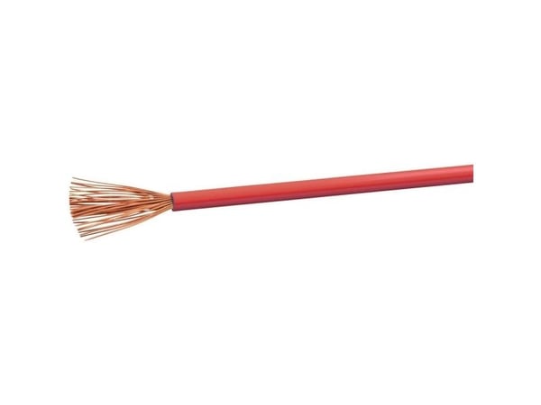VOKA Kabelwerk H05VK1RT slangkabel H05V-K 1 x 1 mm² röd 100 m