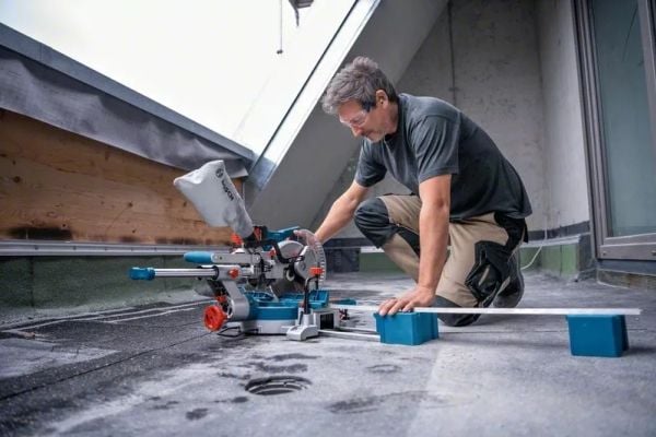 Bosch GCM 18V-216 D PROFESSIONAL, Dobbel skråstilling, Børsteløs, 5000 RPM, 48°, 48°, 47° - SOLO