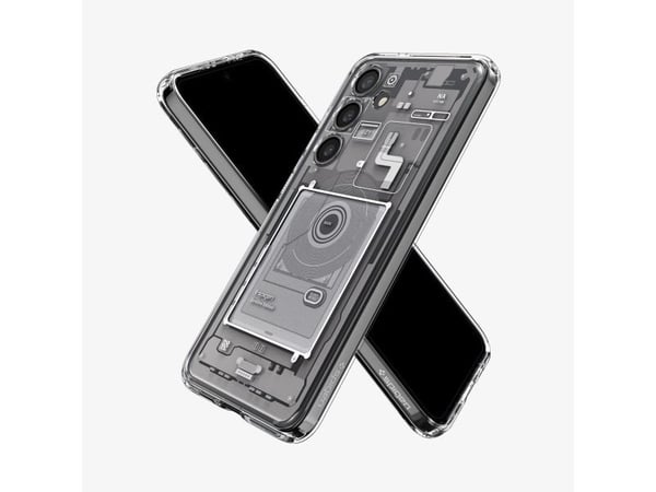Spigen Ultra Hybrid Zero One, deksel, Samsung, Galaxy S24 Ultra, 15,8 cm (6.2"), Grå