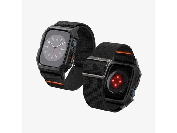 Spigen ACS07103, Watch case, Apple, Apple watch 34mm, Termoplastisk polyuretan (TPU), 58 mm, 44 mm