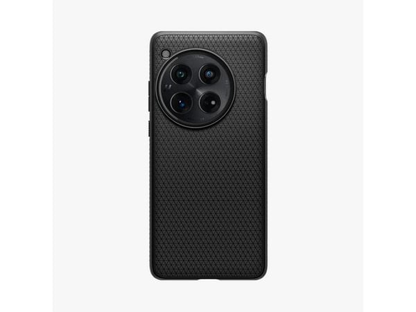 Spigen OnePlus 12 Liquid Air Matte Black, Deksel, OnePlus, 12, 17,3 cm (6,82"), Sort