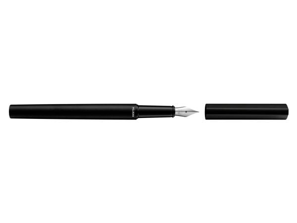 Pelikan 823593, Sort, Påfyllingssystem for patron, Blå, Rustfritt stål, Medium, 1 stk.