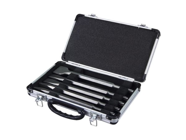 Makita - Meiselsett - flat, spiss, spade - 5 deler - SDS-Plus - lengde: 250 mm