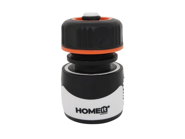 HOME It Garden Premium slangekobling med stopp 1/2»