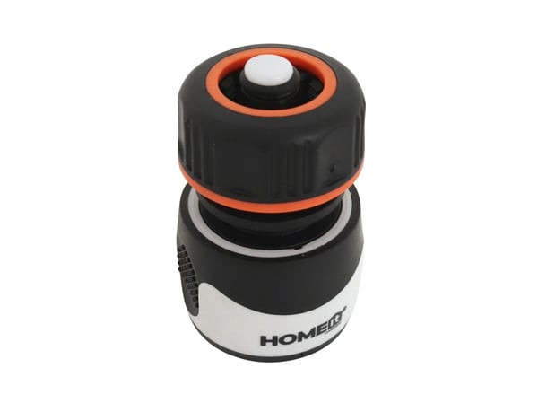 HOME It Garden Premium slangekobling med stopp 1/2»