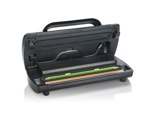 Laica VT3217, Svart, Rustfritt stål, 800 mbar, Beholder, Vakuumforsegling, Berøringskontroll, 30 cm, 120 W