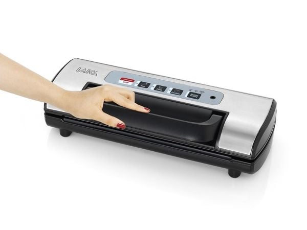 Laica VT3217, Svart, Rustfritt stål, 800 mbar, Beholder, Vakuumforsegling, Berøringskontroll, 30 cm, 120 W