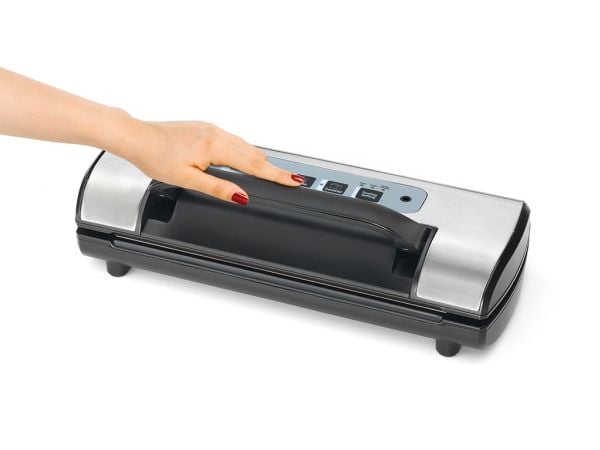 Laica VT3217, Svart, Rustfritt stål, 800 mbar, Beholder, Vakuumforsegling, Berøringskontroll, 30 cm, 120 W