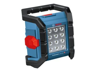 Bosch GLI 18V-1200 C Professional, LED, 12 lamppu(a), IP64, Musta, Sininen, Vapaasti seisova työvalo - SOLO