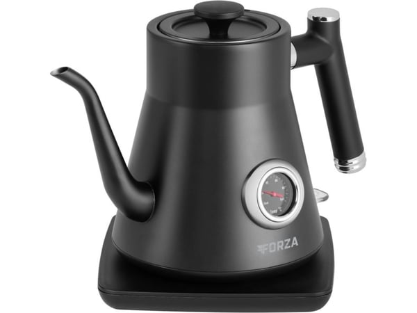 ECG Forza 5000 Pour over Nero, 0,8 l, 1200 W, Sort, Rustfritt stål