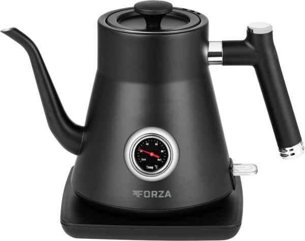 ECG Forza 5000 Pour over Nero, 0,8 l, 1200 W, Sort, Rustfritt stål