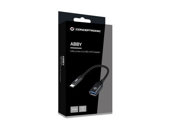 Conceptronic ABBY18B, USB-C, USB-A, Lajittelu
