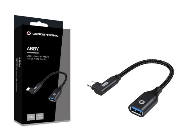 Conceptronic ABBY19B, USB-C, USB-A, Lajittelu