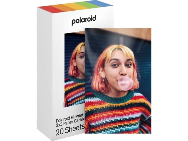 Polaroid Hi-Print Gen 2 Cartridge 20 Sheets 2x3, 5.4x8.6 cm, 2x3", 20 ark, Polaroid Hi-Print Gen 2, 84 g, 20 stykker