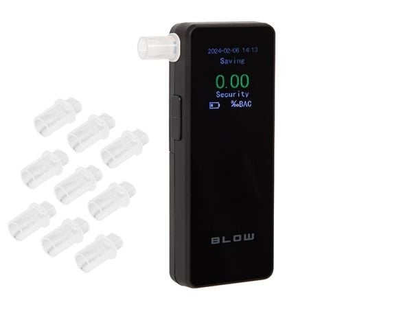 BLOW 9900 alkometer og edruelighetstester