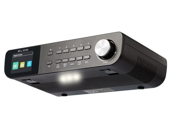 FM/DAB+ BLOW RK1 keittiöradio, musta