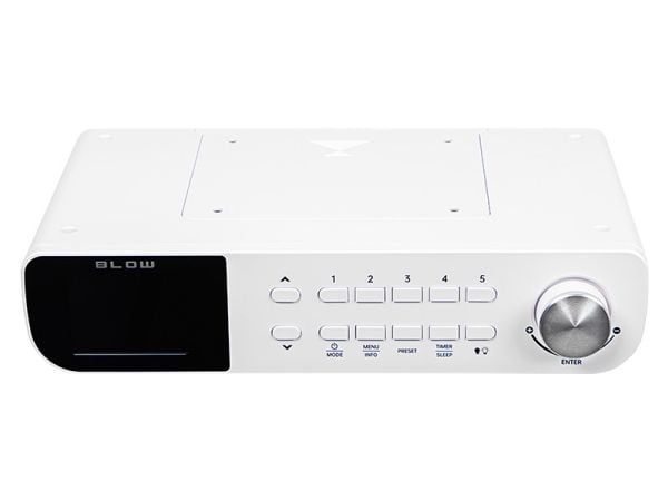 FM/DAB+ BLOW RK1 køkkenradio, hvid