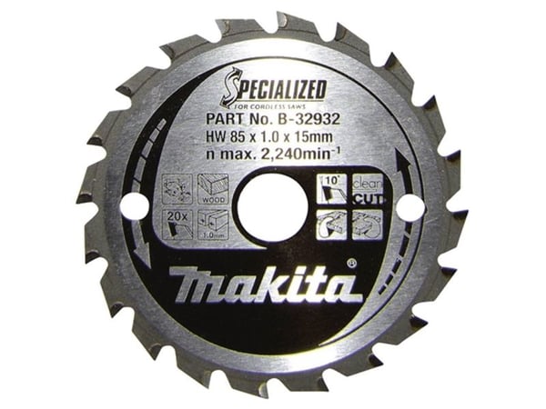 Makita tilbehørsverktøy, 8,5 cm, 1,5 cm, 0,7 mm, 1 mm, Makita, 1 stk.