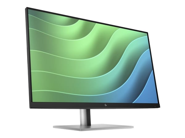 HP E27 G5 - E-Series - LED-skjerm - 27" - 1920 x 1080 Full HD (1080p) @ 75 Hz - IPS - 300 cd/m² - 1000:1 - 5 ms - HDMI, DisplayPort - svart, svart ...