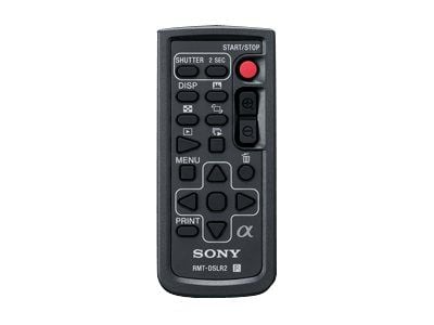 Sony RMT-DSLR2 - Fjärrkontroll för kamera - infraröd - för Cinema Line ILME-FX3; a6300; a6500; a7 III; a7R III; a7R IV; a7s III; a9; a9 II; a99 II