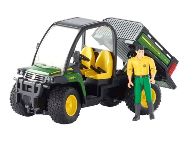 BRUDER Professional series - John Deere Gator XUV 855D with driver