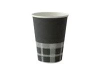 Duni - Kopp - 35 cl - avhendbar - svart (en pakke 50)