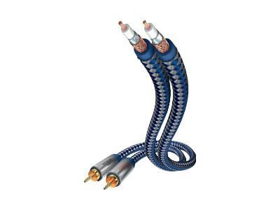 in-akustik Premium lydkabel Cinch - Cinch 5,0 m