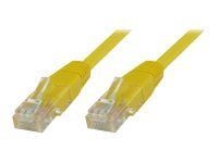 MicroConnect - Nettverkskabel - RJ-45 (hann) til RJ-45 (hann) - 1 m - UTP - CAT 6 - gul