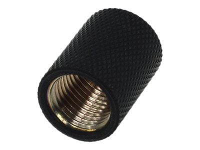 Alphacool HF socket - Forbindelsesadapter for væskekjølesystem - mørkesvart - 22 cm