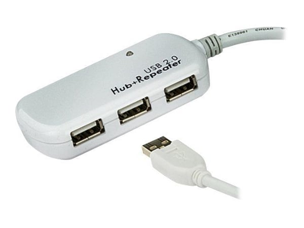 ATEN UE2120H - USB-utvider - USB, USB 2.0 - opp til 12 m ATEN UE2120H - USB-utvider - USB, USB 2.0 - opp til 12 m