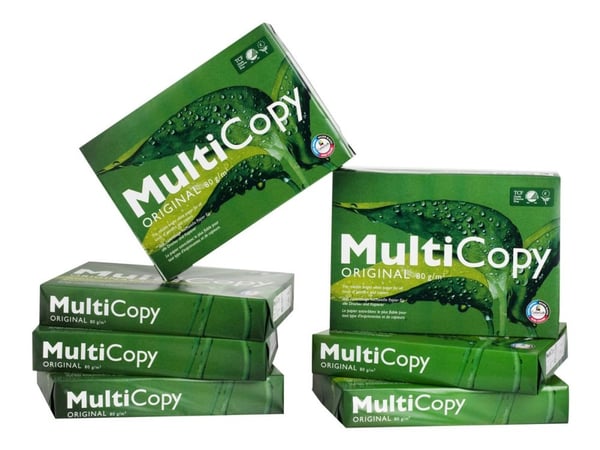 Printerpapir MultiCopy Original A4 hvid 80g - (500 ark pr. pakke x 5 pakker)