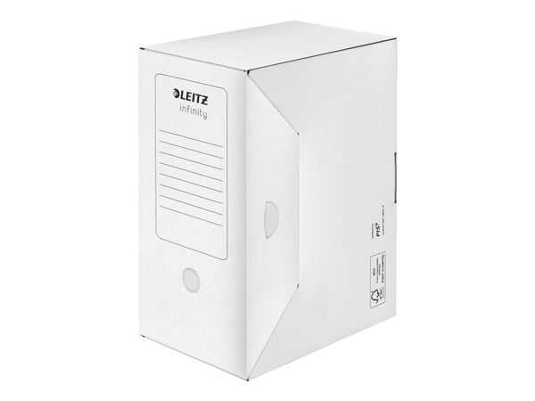 Leitz Infinity - Boxfil - ryggbredd: 150 mm - för A4 - vit