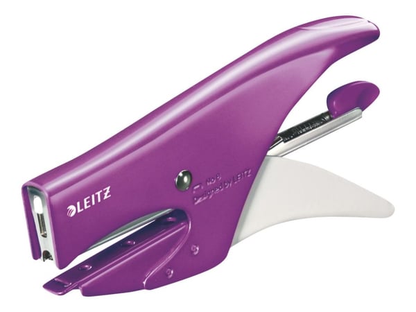 Hæftetang Leitz WOW lilla metallic